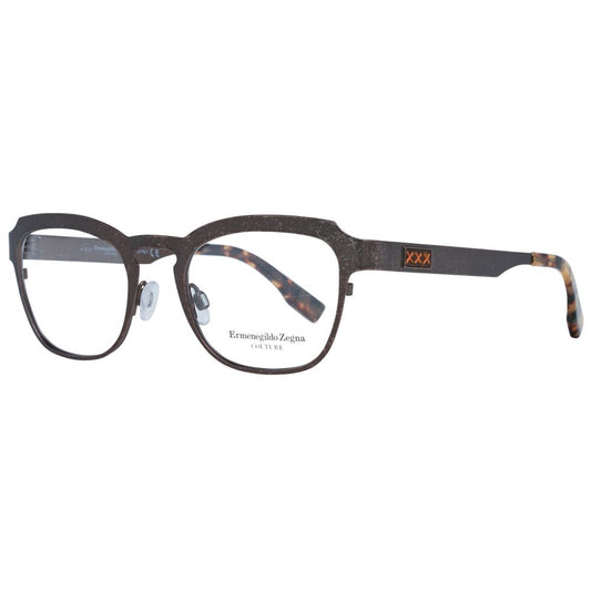Ermenegildo Zegna Bronze Men Optical Frames