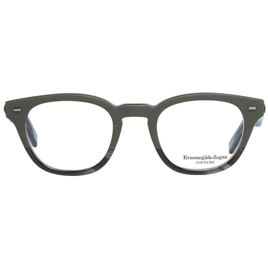 Ermenegildo Zegna Olive Men Optical Frames