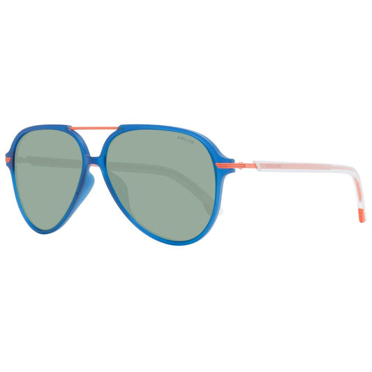 Gafas de sol azules de policía para hombre