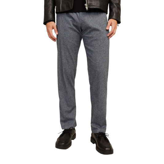 Vaqueros y pantalón de algodón gris Jack Jones