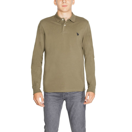 US POLO ASSN. Camiseta de algodón verde