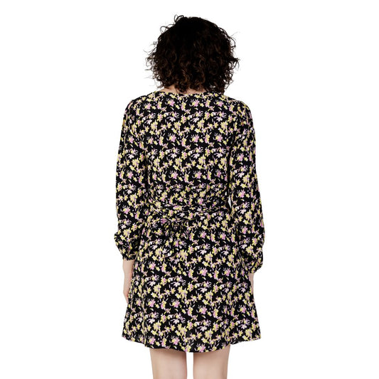 Vestido de viscosa negro de Jacqueline De Yong