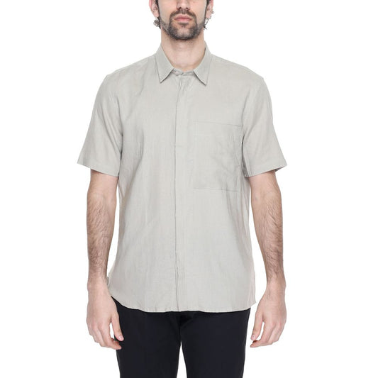 Antony Morato Camisa Lino Beige