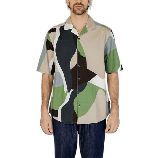 Camisa de algodón verde Only & Sons