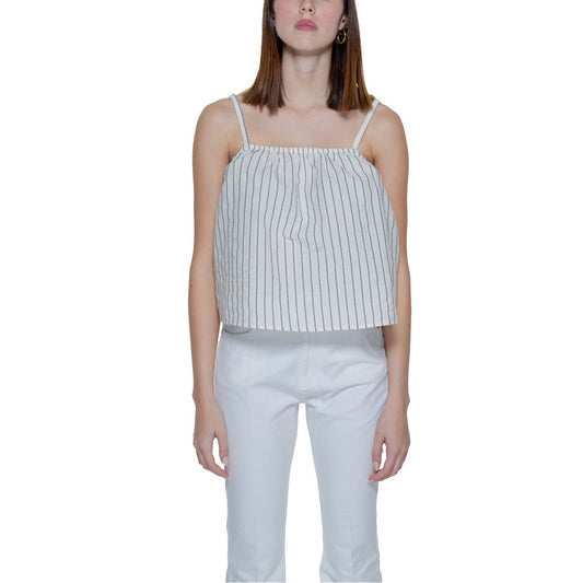 Vero Moda Beige Organic Cotton Top