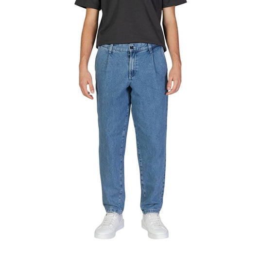 Vaqueros y pantalón de algodón azul Jack Jones