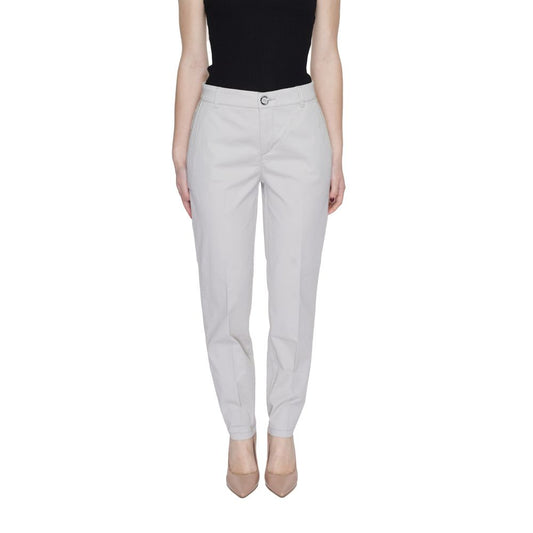 Street One Beige Cotton Pant
