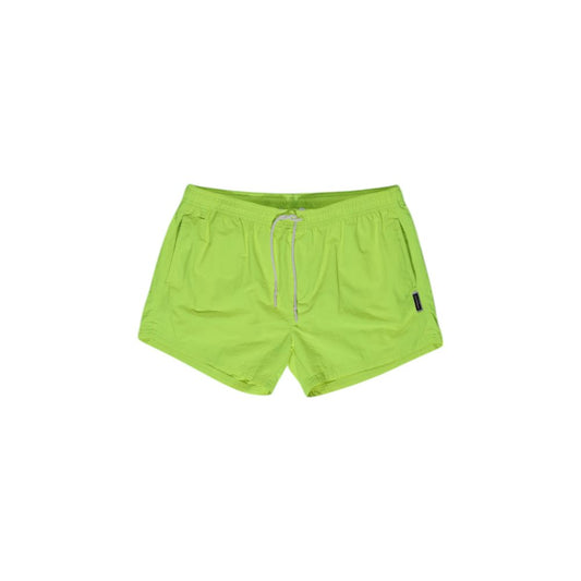 Traje de baño de poliéster amarillo Hamaki-Ho