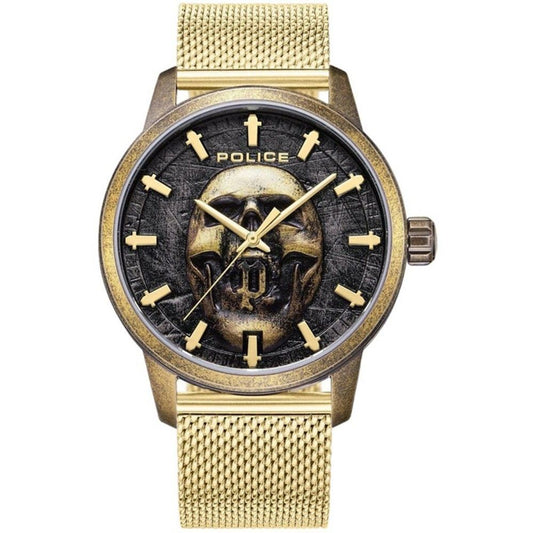 Police Gold Stainless Steel Stainless Steel Watch