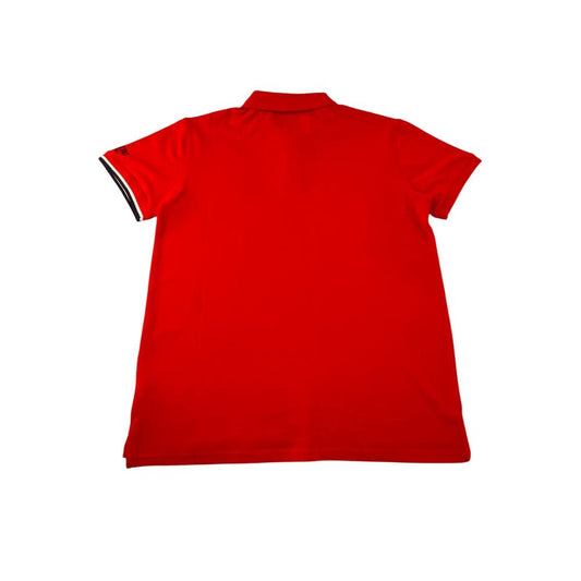 Polo de algodón rojo Iceberg