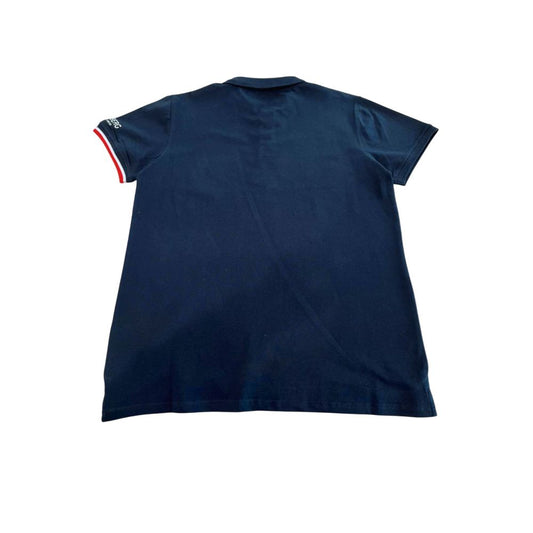 Polo de algodón azul iceberg
