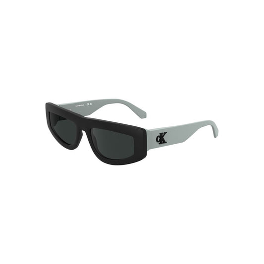 Calvin Klein Black Bio Based Fabric Sunglasses