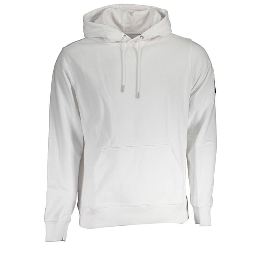 Calvin Klein White Cotton Men Sweater