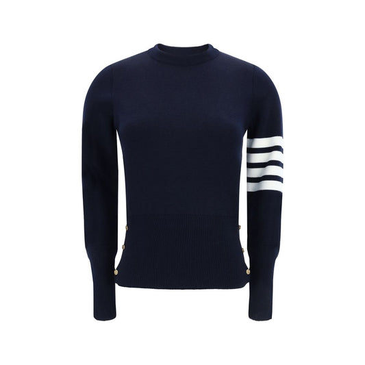 Thom Browne MILANO STITCH CLASSIC CREW NECK PULLOVER