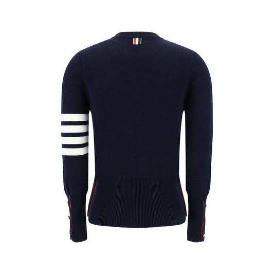 Thom Browne MILANO STITCH CLASSIC CREW NECK PULLOVER