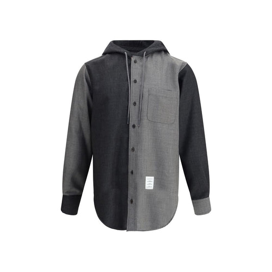 Thom Browne Hooded Shirt Jacket