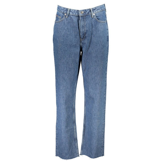 Tommy Hilfiger Blue Cotton Women Jeans