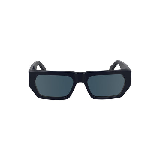 Calvin Klein Blue Haircalf Women Sunglasses