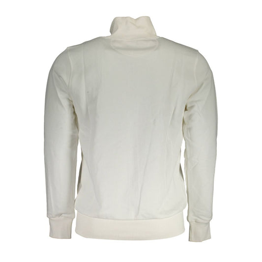 La Martina White Cotton Men Sweater