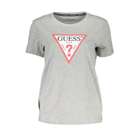 Guess Jeans Brown Cotton Women T-Shirt