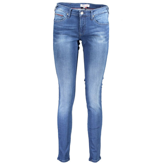 Tommy Hilfiger Blue Cotton Jeans & Pant