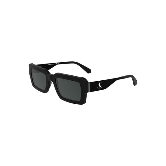 Calvin Klein Black Haircalf Women Sunglass