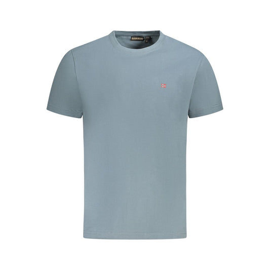 Napapijri Brown Cotton Men T-Shirt