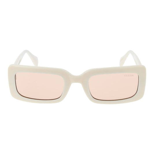 Guess Beige Unisex Sunglasses