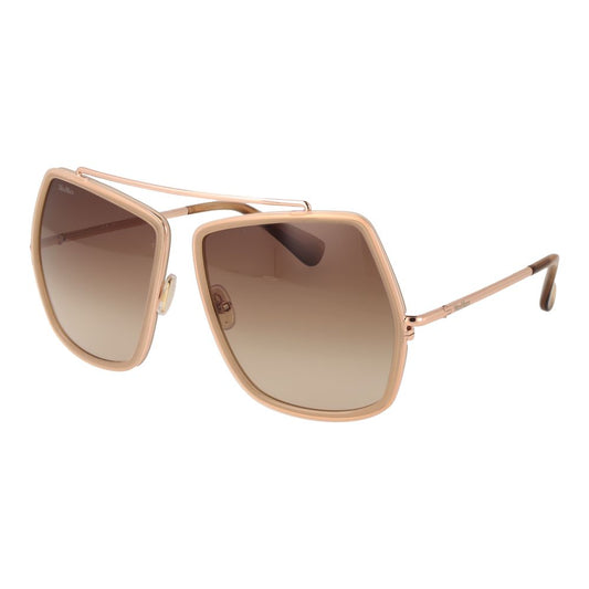 Gafas de sol Max Mara beige para mujer