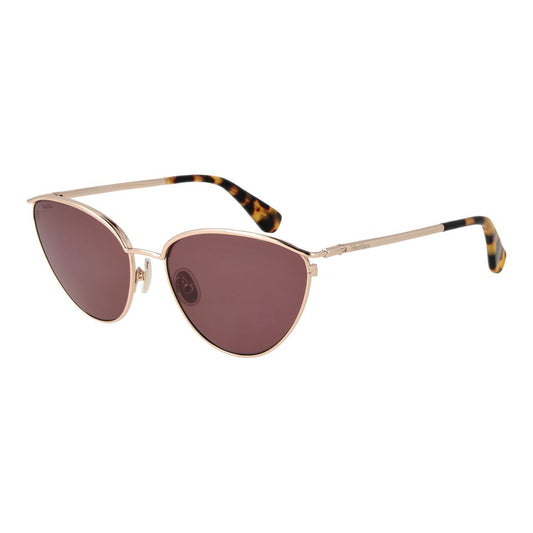 Gafas de sol Max Mara doradas para mujer