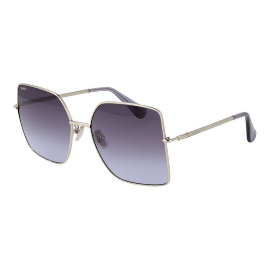 Gafas de sol Max Mara plateadas para mujer