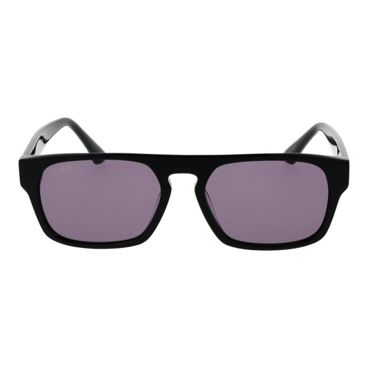 Web Black Unisex Sunglasses