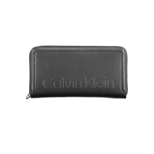 Cartera de polietileno negra de Calvin Klein