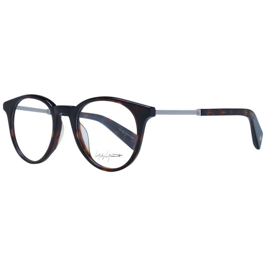 Yohji Yamamoto Brown Unisex Optical Frames