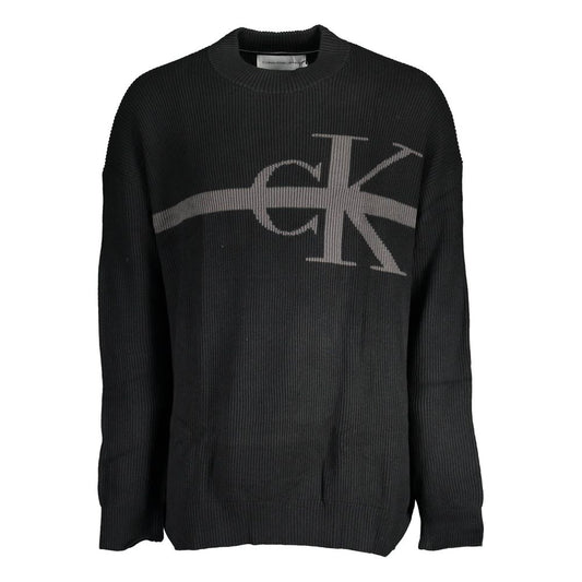 Calvin Klein Black Cotton Sweater