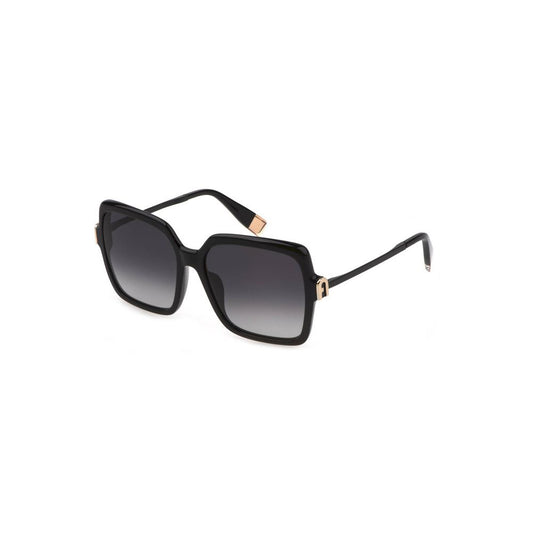 Furla Black Haircalf Sunglasses