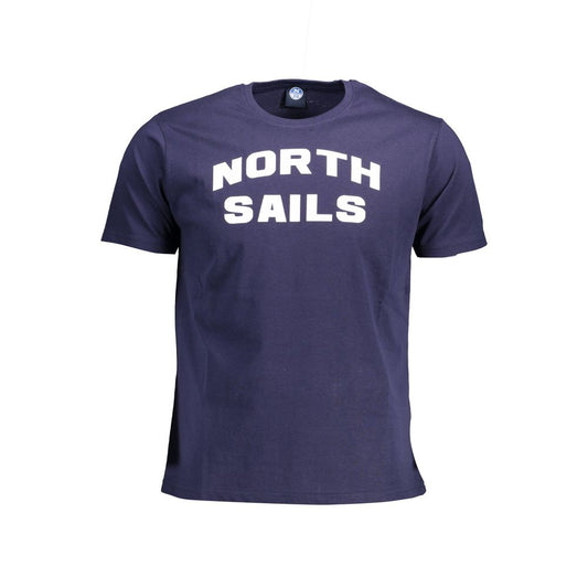 Camiseta de algodón azul de North Sails
