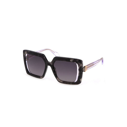 Just Cavalli Black Plastic Sunglasses
