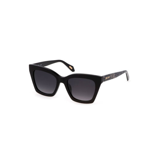 Just Cavalli Black Plastic Sunglasses
