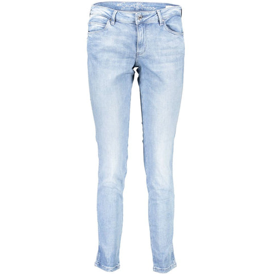 Vaqueros y pantalón de algodón azul Guess Jeans