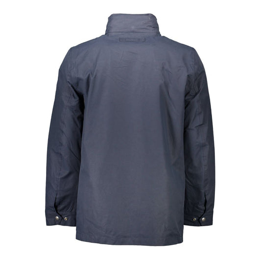 Chaqueta de poliéster azul Gant