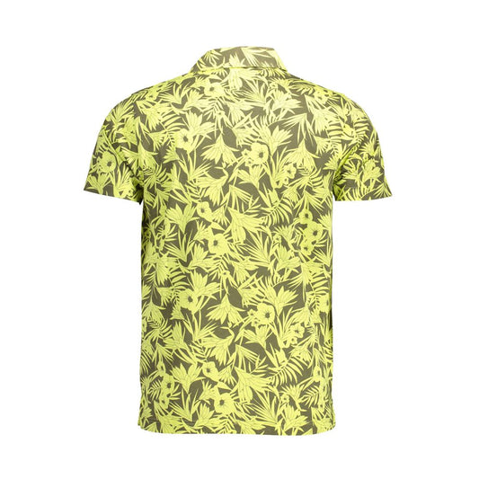 Polo de algodón amarillo Gant