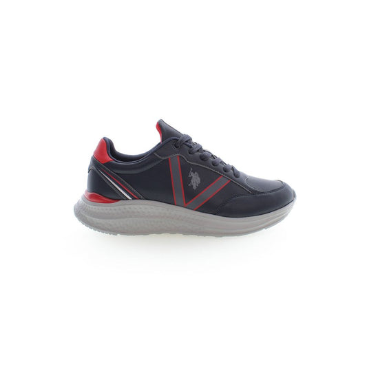 U.S. POLO ASSN. Blue Polyester Sneaker