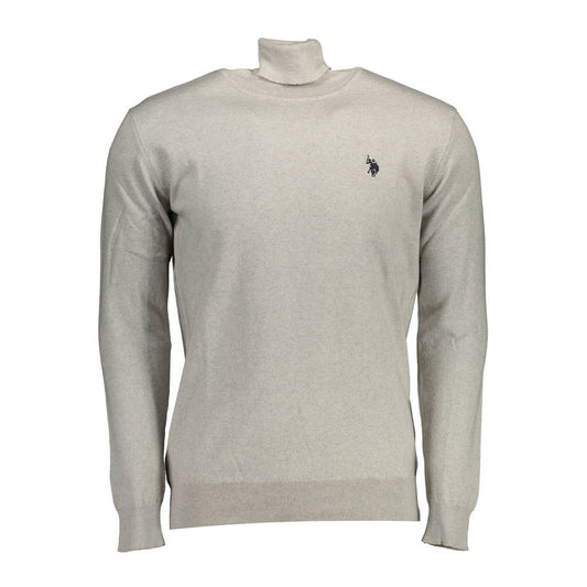 Suéter de algodón gris de US POLO ASSN.