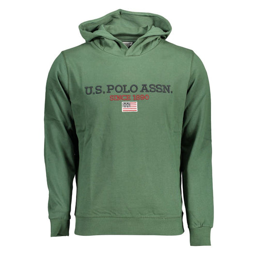 Suéter de algodón verde de US POLO ASSN.