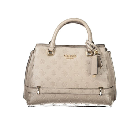 Guess Jeans Beige Polyethylene Handbag
