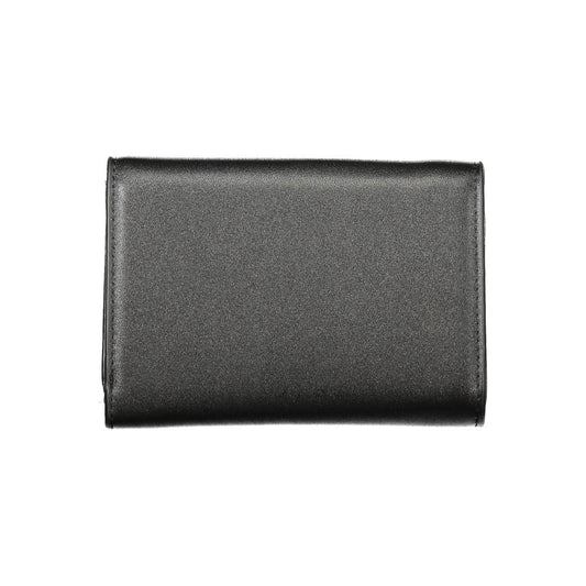 Mario Valentino Black Polyethylene Wallet