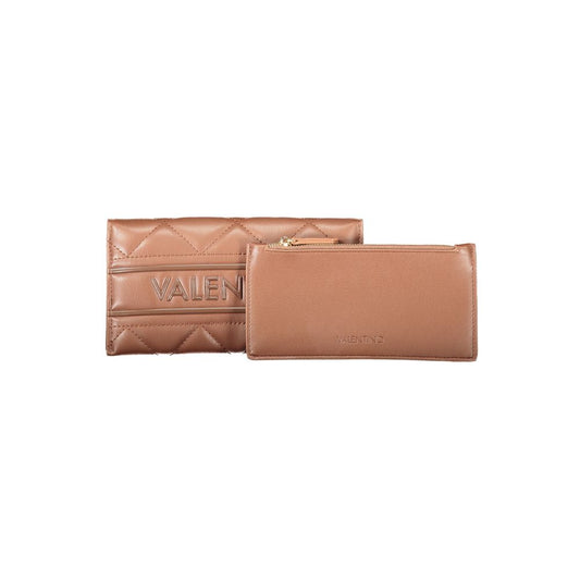 Mario Valentino Brown Polyethylene Wallet