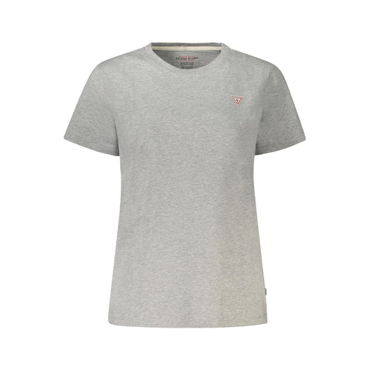 Guess Jeans Gray Cotton Tops & T-Shirt