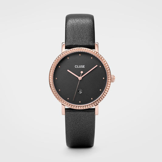 Cluse Gray Leather Watch